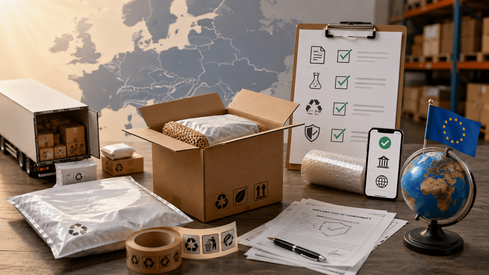 How ZQ helps cross-border sellers meet EU PPWR packaging rules: compliant packaging, packaging data, and pre-shipping EPR verification