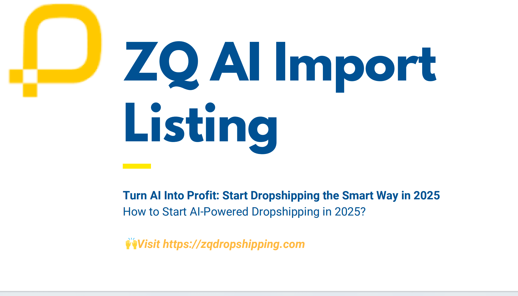 đ»Turn AI Into Profit: Start Dropshipping the Smart Way-How to Start AI-Powered Dropshipping in 2025?