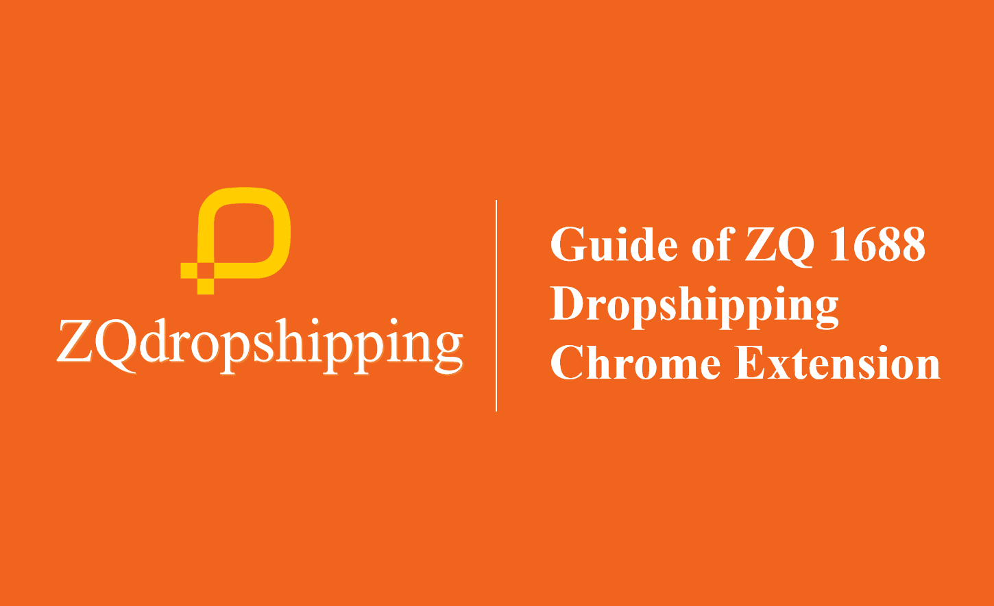 ZQdropshipping Chrome extension for 1688 sourcing