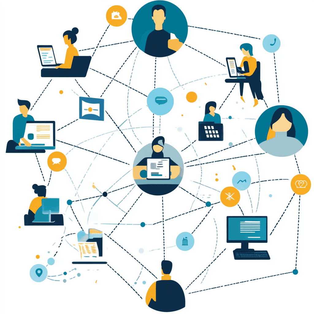an image representation of suppliers network