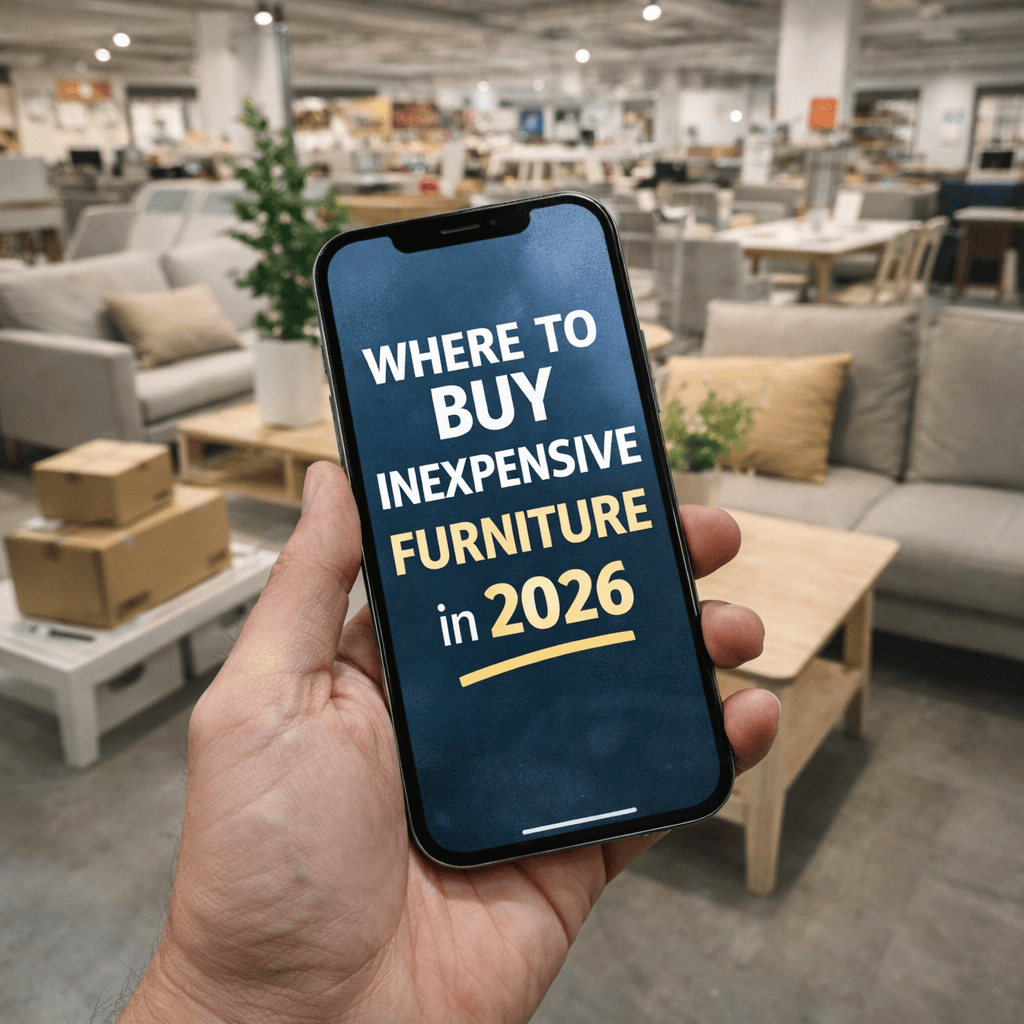 Where to Buy Inexpensive Furniture in 2026 (Affordable, High-Quality Options Explained)