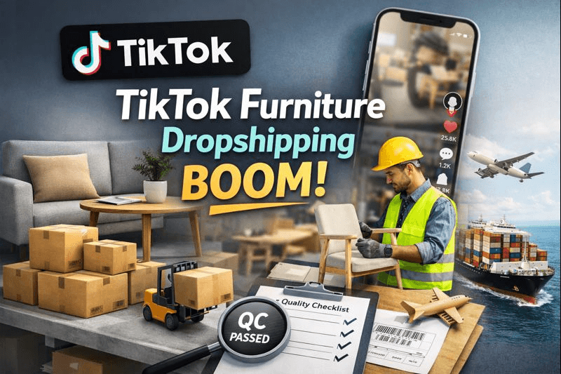 Why TikTok Furniture Dropshipping Is Exploding in 2026 (And How to Supply It Safely)
